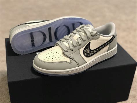 jordan 1 retro low dior price|Dior low air jordan 1.